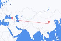 Flyg från Xi'an, Kina till Erzurum, Kina