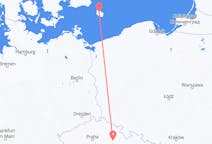 Flights from Bornholm, Denmark to Pardubice, Czechia