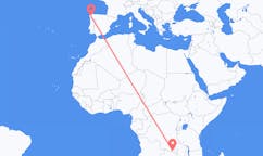 Flyrejser fra Lubumbashi til Santiago de Compostela
