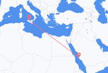 Flyg från Jeddah till Palermo