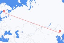 出发地 中国长春市目的地 芬兰卡亚尼的航班