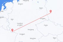 Fly fra Zielona Góra til Saarbrücken