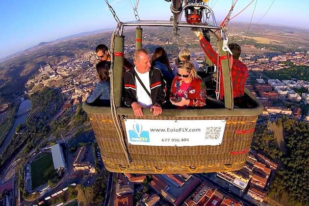Hot Air Balloon over Toledo with optional transfers from Madrid 