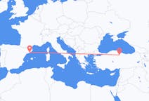 Рейсы из Амасья, Турция в Барселона, Испания