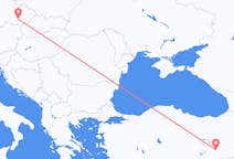 出发地 捷克布尔诺目的地 土耳其Diyarbakir的航班