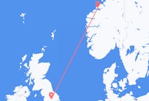 Flights from Molde, Norway to Leeds, the United Kingdom
