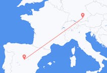 Flights from Munich in Germany to Madrid in Spain