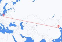 Flyg från Tianjin, Kina till Bydgoszcz, Polen