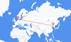 Flights from Shenyang, China to Esbjerg, Denmark