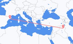 Flights from Kirkuk to Barcelona