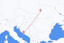 Fly fra Lviv til Brač