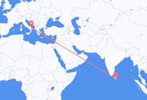 Flyg från Hambantota, Sri Lanka till Bari, Italien