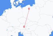 Flyg från Bydgoszcz till Graz