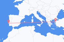 Flyrejser fra Edremit til Lissabon