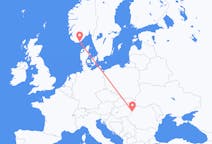 Flights from Kristiansand to Oradea