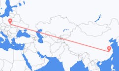 Flyrejser fra Huangshan, Kina til Rzeszow, Polen