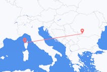 Flyrejser fra Calvi, Haute-Corse, Frankrig til Craiova, Rumænien