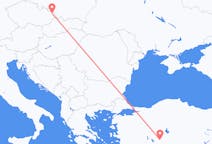 出发地 捷克出发地 俄斯特拉发目的地 土耳其科尼亞的航班