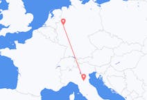 Vluchten van Dortmund, Duitsland naar Bologna, Italië