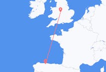 Flights from Asturias, Spain to Birmingham, England