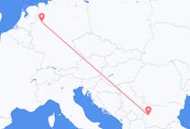 Vluchten van Münster naar Sofia
