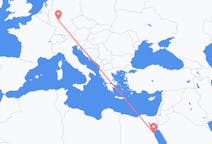 Flyg från Hurghada, Egypten till Frankfurt, Tyskland