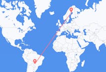 Flights from Campo Grande, Brazil to Luleå, Sweden