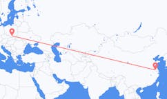 Flyrejser fra Yangzhou, Kina til Kraków, Polen