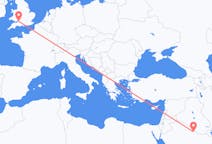 Flights from Rafha, Saudi Arabia to Bristol, England