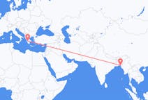 Flyrejser fra Chittagong, Bangladesh til Patras, Grækenland