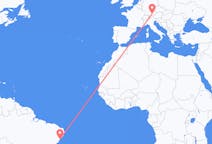 Flyreiser fra Aracaju, Brasil til München, Tyskland