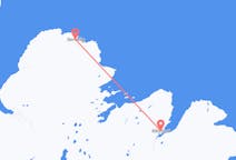 Vuelos de Batsfjord, Noruega a Berlevåg, Noruega