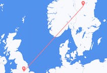 Flights from Sveg, Sweden to Nottingham, the United Kingdom