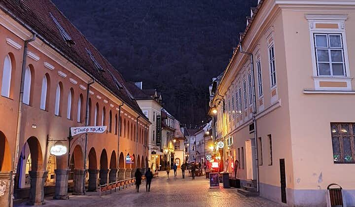 Small-Group Brasov-CROWN City Evening Tour with wine