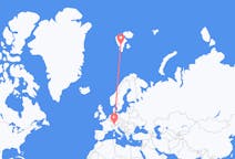 Flights from Friedrichshafen to Svalbard