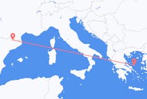 アンドラのから アンドララベリャ、ギリシャのへ スキロス島フライト
