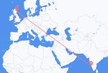 出发地 印度出发地 门格洛尔前往苏格兰的阿伯丁的航班