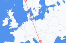 Flights from Sogndal to Dubrovnik