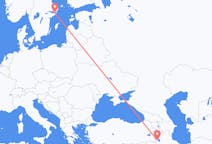 Flyreiser fra Urmia, til Stockholm