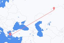 Flights from Kostanay, Kazakhstan to Mykonos, Greece