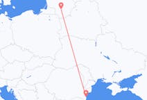 Vluchten van Kaunas, Litouwen naar Constanta, Roemenië