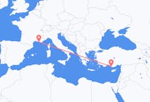 Vuelos de Marsella, Francia a Gazipaşa, Turquía