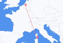 Flyreiser fra Olbia, Italia til Brussel, Belgia