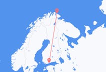 Vols depuis la ville de Berlevåg vers la ville de Helsinki