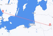 Flights from Halmstad, Sweden to Vilnius, Lithuania