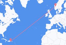 Flights from La Romana, Dominican Republic to Sogndal, Norway