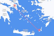 Flyg från Aten till Kasos