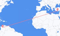Flights from Barrancabermeja, Colombia to Gazipaşa, Turkey