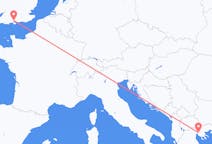 Vluchten van Southampton naar Thessaloniki