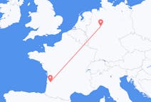 Flyreiser fra Paderborn, til Bordeaux